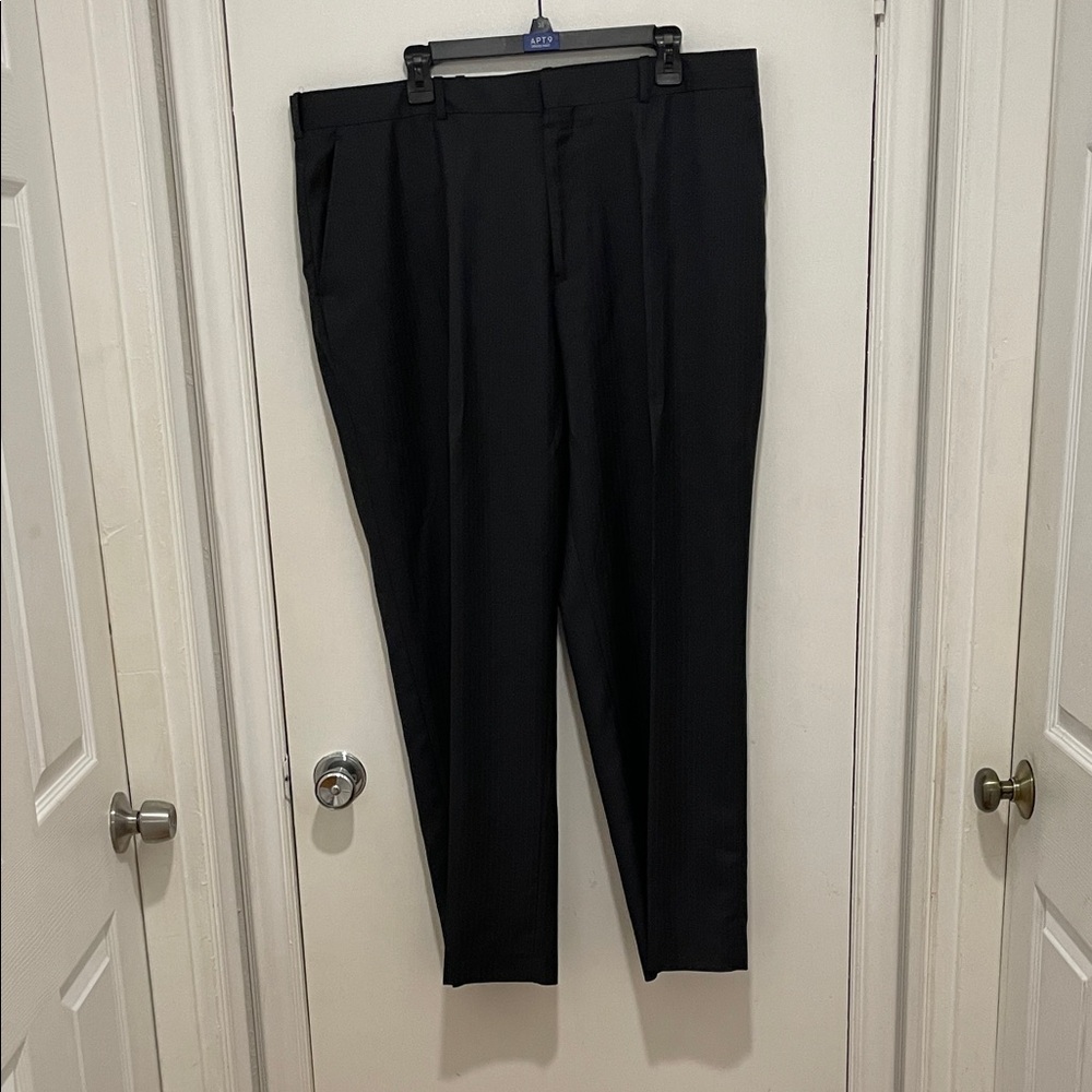 Perry Ellis Men's Classic Black Dress Pants